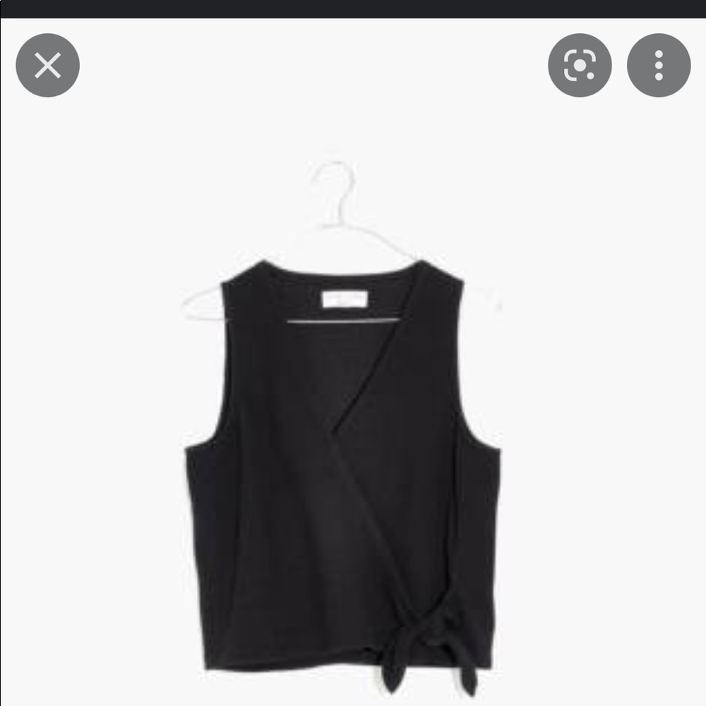 Madewell Wrap Tie Tank